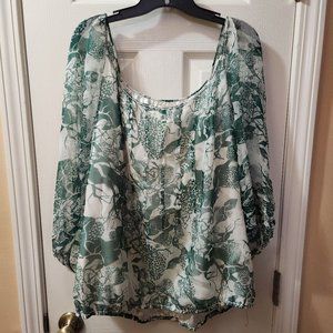 MSSP Sheer Blouse - Size 22W